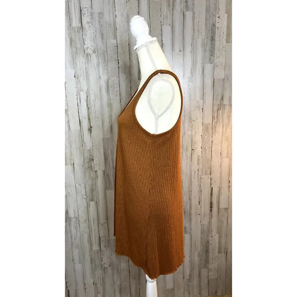 Free People FP Beach Women's‎ Small Endless Summer Brown Casual Sleeveless Top - Picture 6 of 6